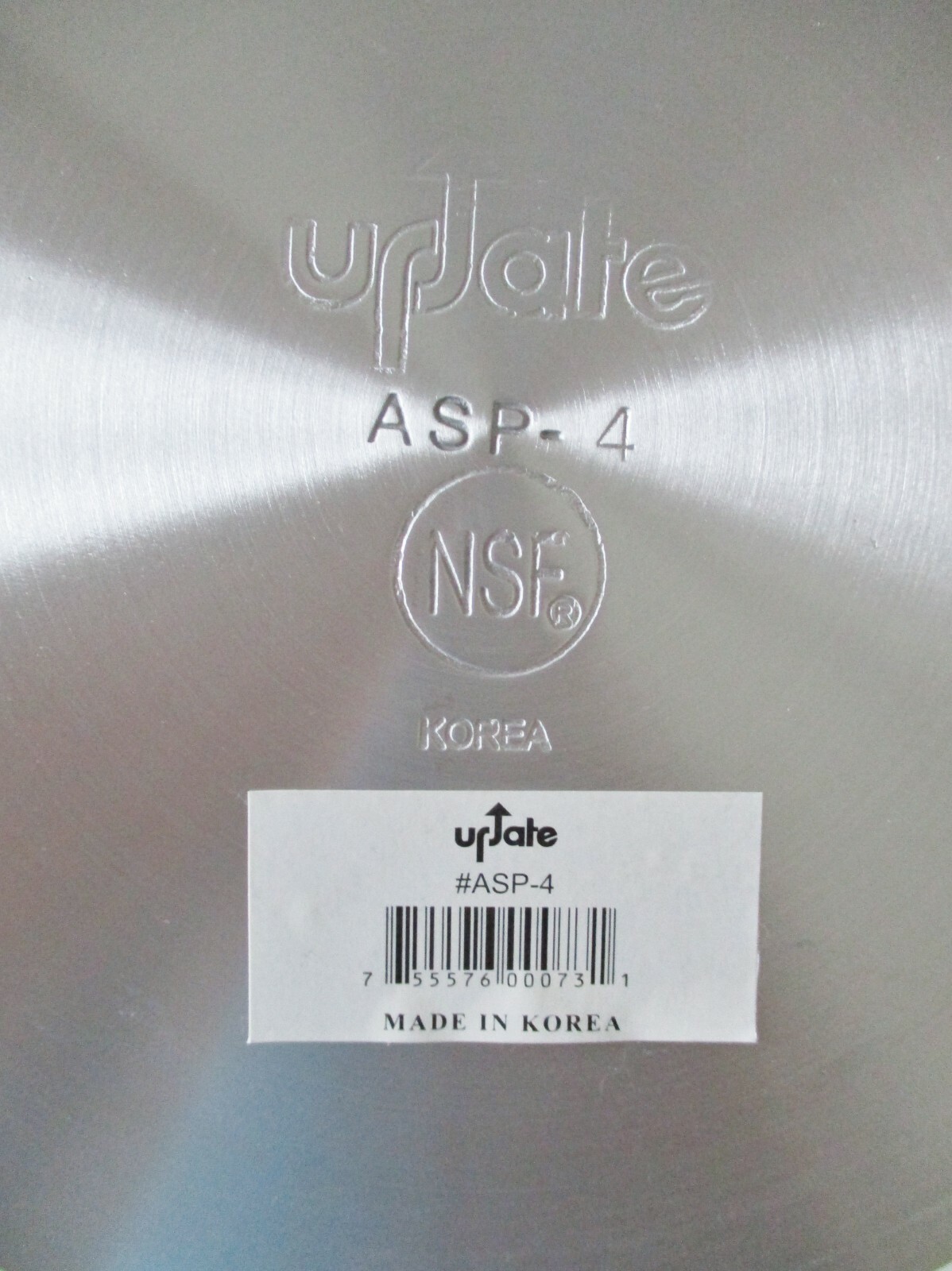 NEW Update ASP-4 Professional Saucepan 4.5 Quart Aluminum