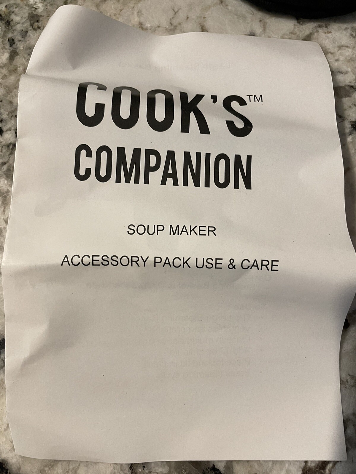 Cooks Companion Soup Maker Accessory Pack with Pot Holder and Timer