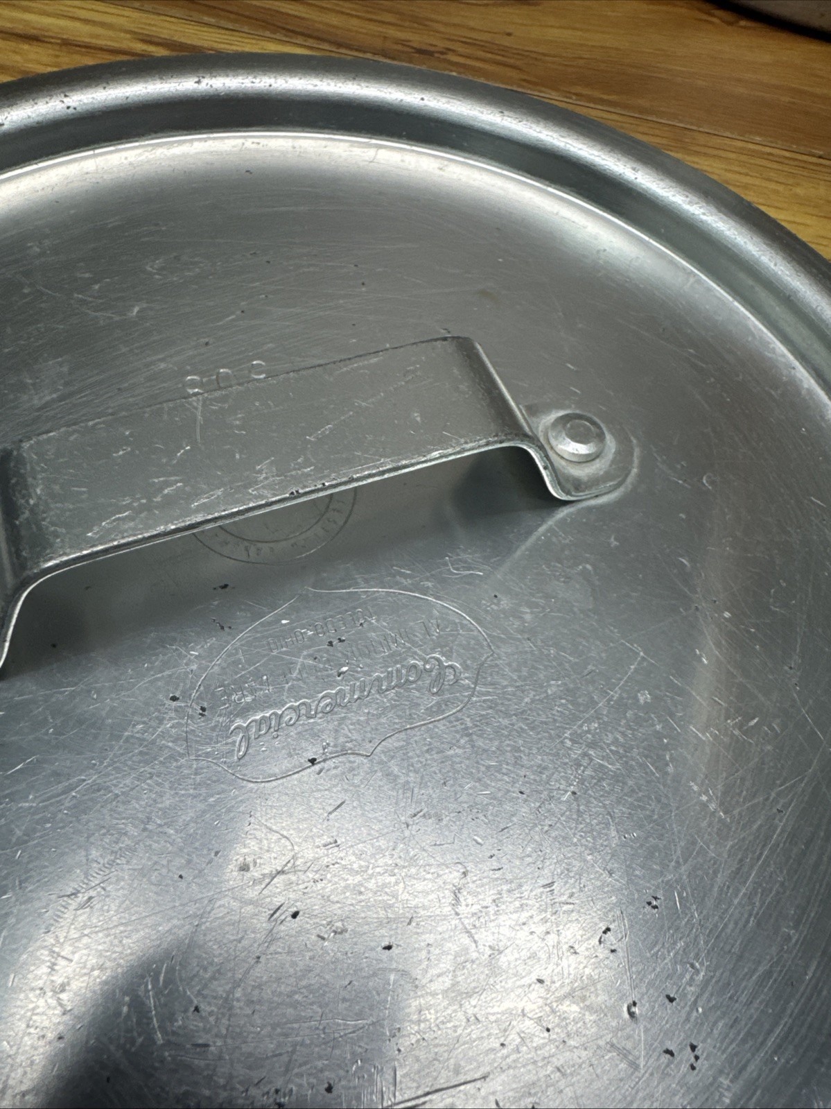 All-Clad Metal Crafters 8″ Master Chef 402 Saucepan Pot 2.5 Qt w/Matching Lid