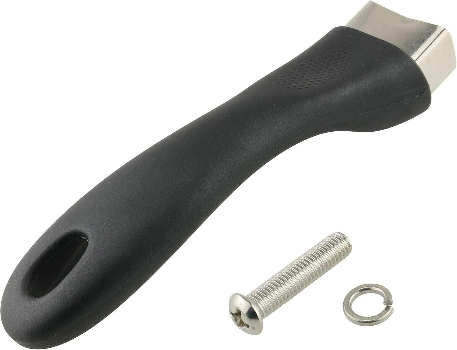 Versatile Bakelite Pot Handle Replacement – Sturdy Black Grip for Safety