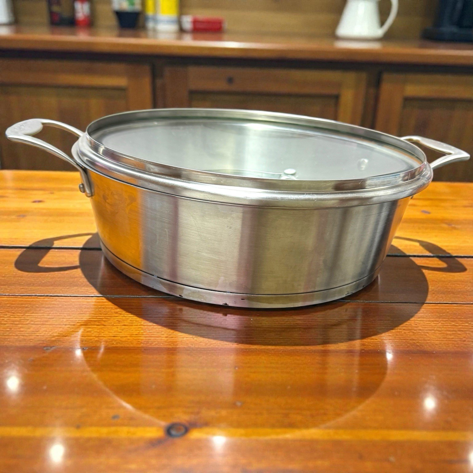 Cuisinart MultiClad Pro 5.5 Qt Casserole Pan & Lid 72PB55-30 Tri-Ply Stainless