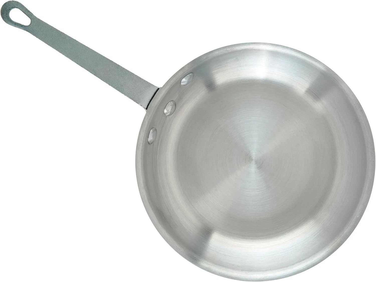 Commercial-Grade Aluminium Fry Pan/Skillet, Satin Finish, 8″