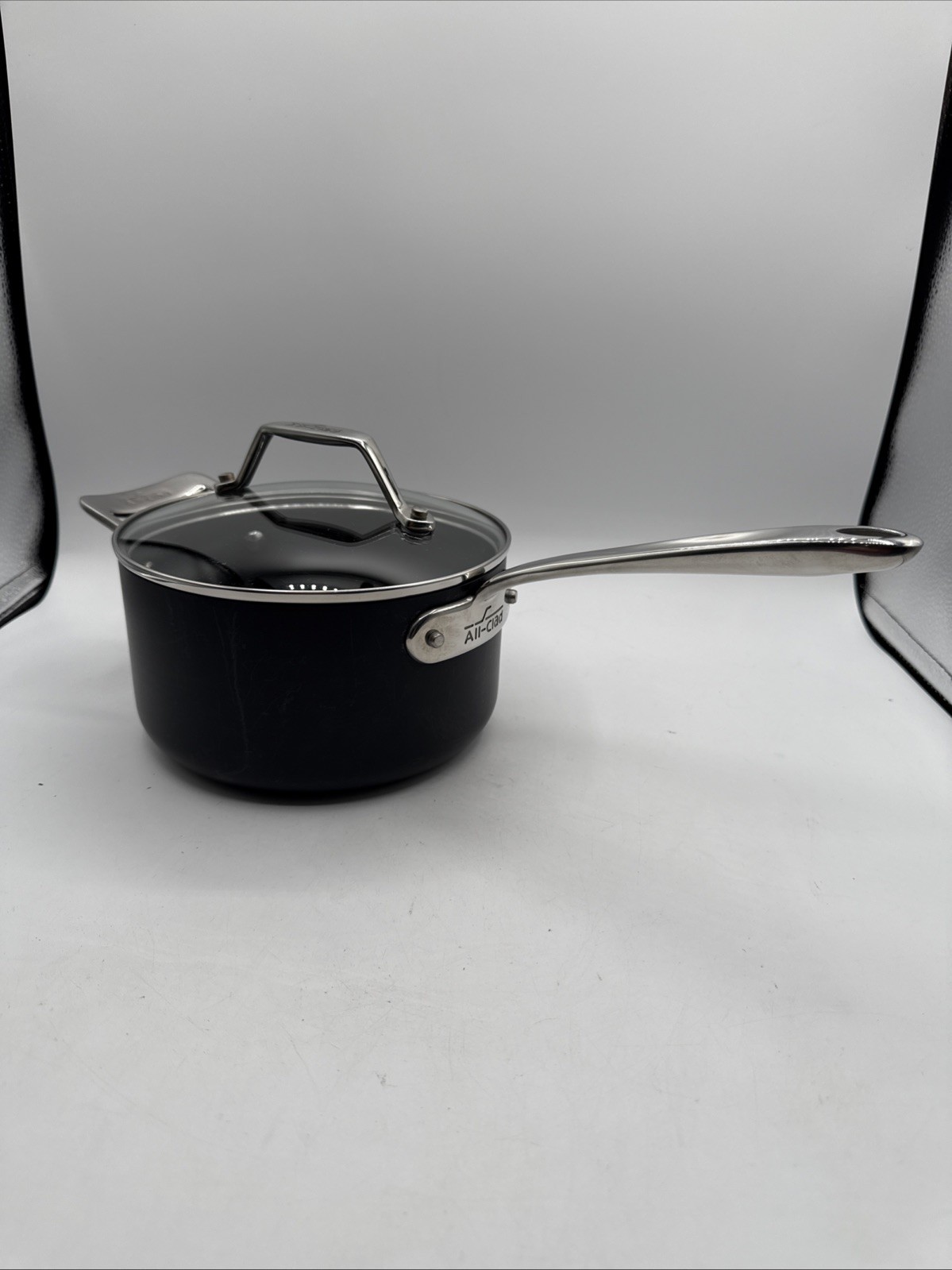 All-Clad Metal Crafters Nonstick 2.5-Qt. Saucepan with Glass Lid