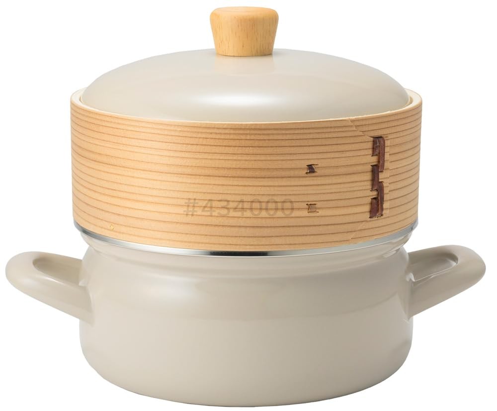 Fuji Enameled Pot with Seiro, Gurege