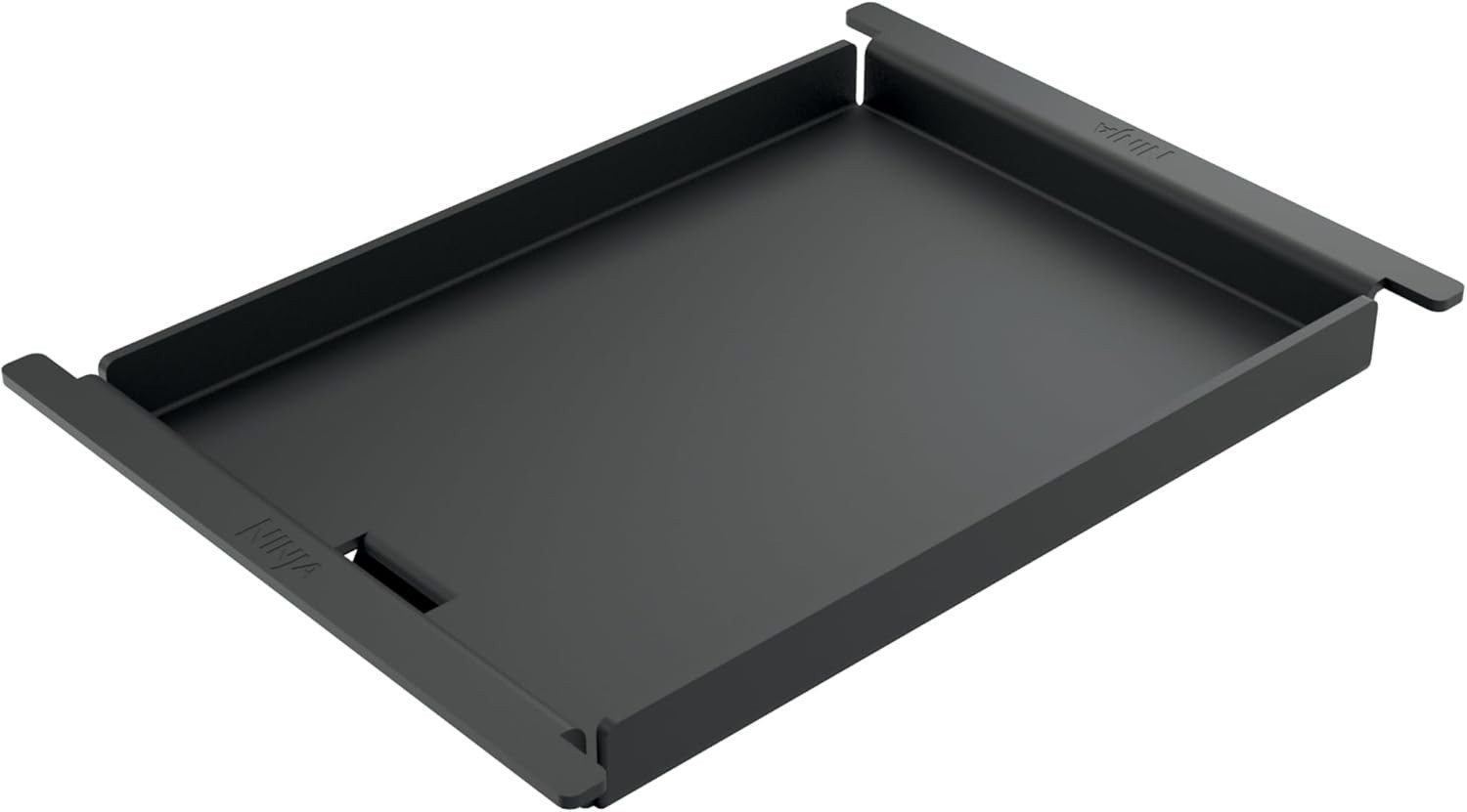 Ninja FlexFlame Half Griddle Carbon Steel Grease Drain Rust-Resistant PG300