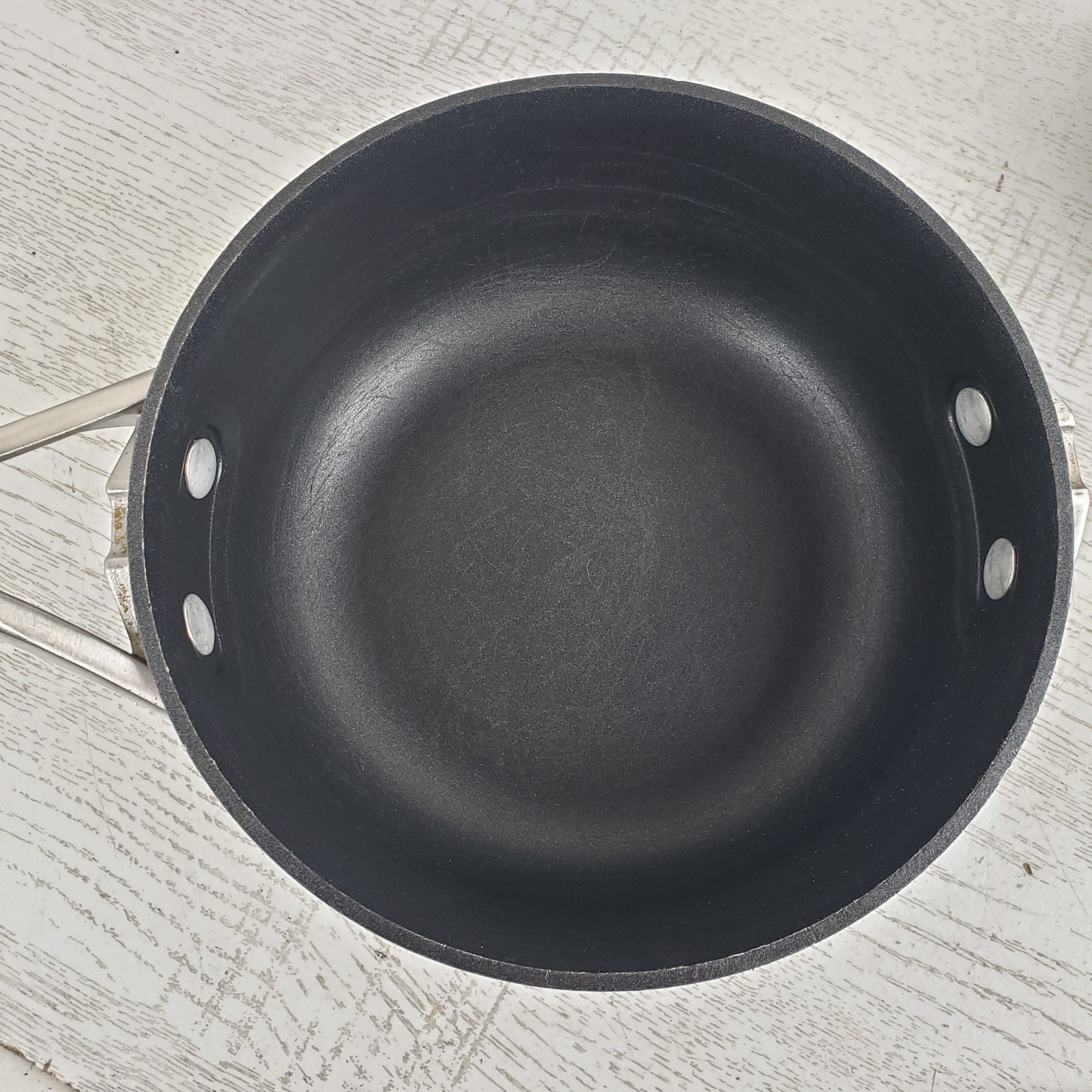 5 Piece Set Calphalon Premier Hard Anodized Nonstick 2.5qt, 3.5qt & 4.5qt