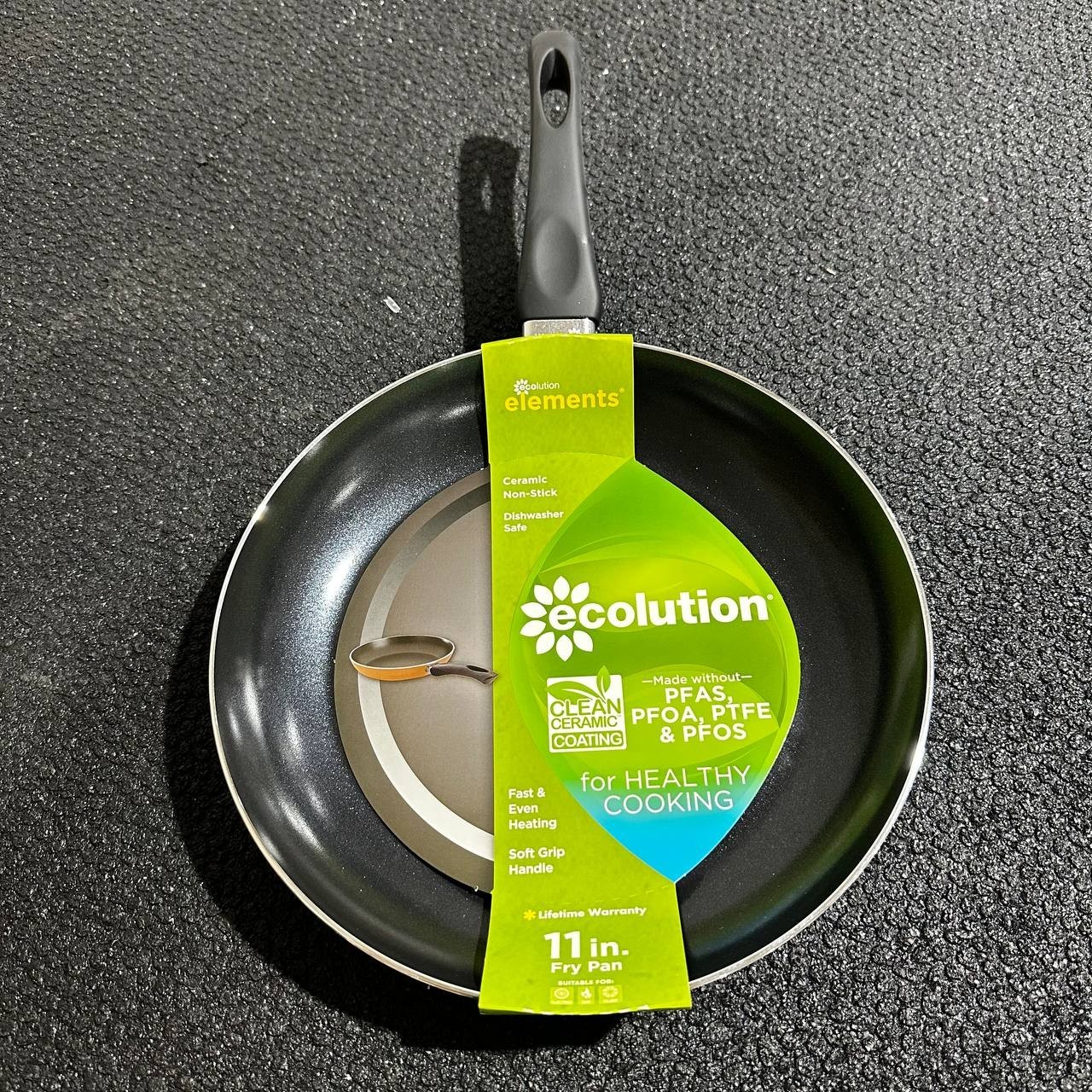 Ecolution Elements Frying Pan 11in Aluminum Copper Non‑Stick EECO5128