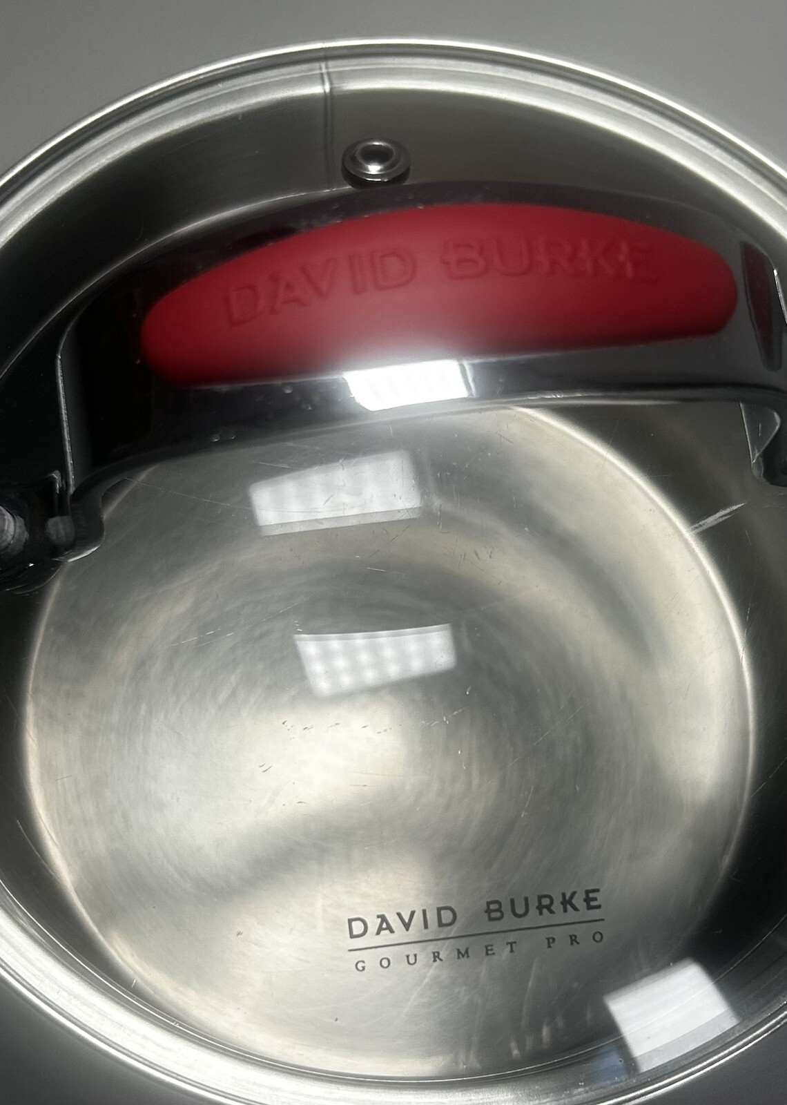 David Burke Gourmet Pro EZ Strain Commercial Grade 1.75 qt Saucepan