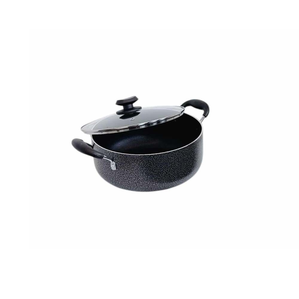 13-1/2″ (34CM) Non-Stick Coating Cooking Pot 18QT Sauce Pan With Lid Cookware