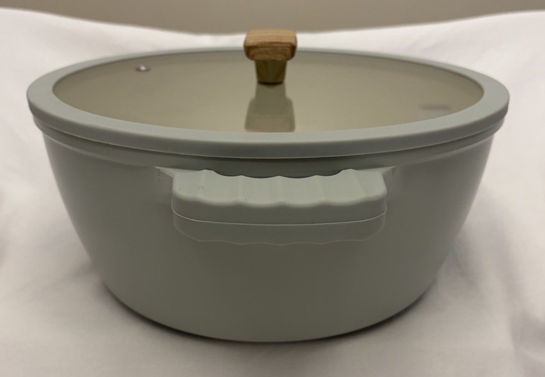 D&W Deane & White 6.3qt Premium Casserole Stock Pot W/Lid-Seafoam Green NWT