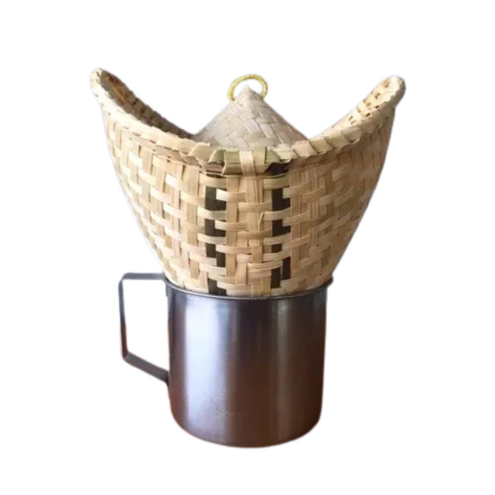 Thai Bamboo Sticky Rice Steamer Pot Set | Handmade Asian Kitchen Tool