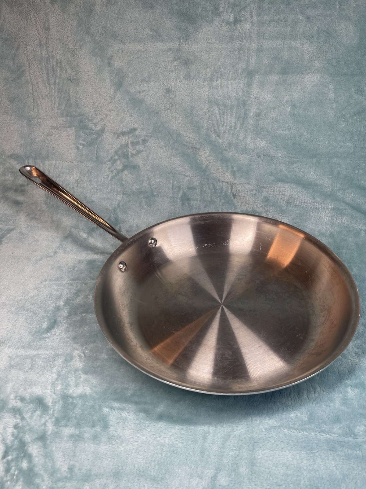 All-Clad Stainless Steel 12″ Fry Pan Skillet Made in USA Cookware