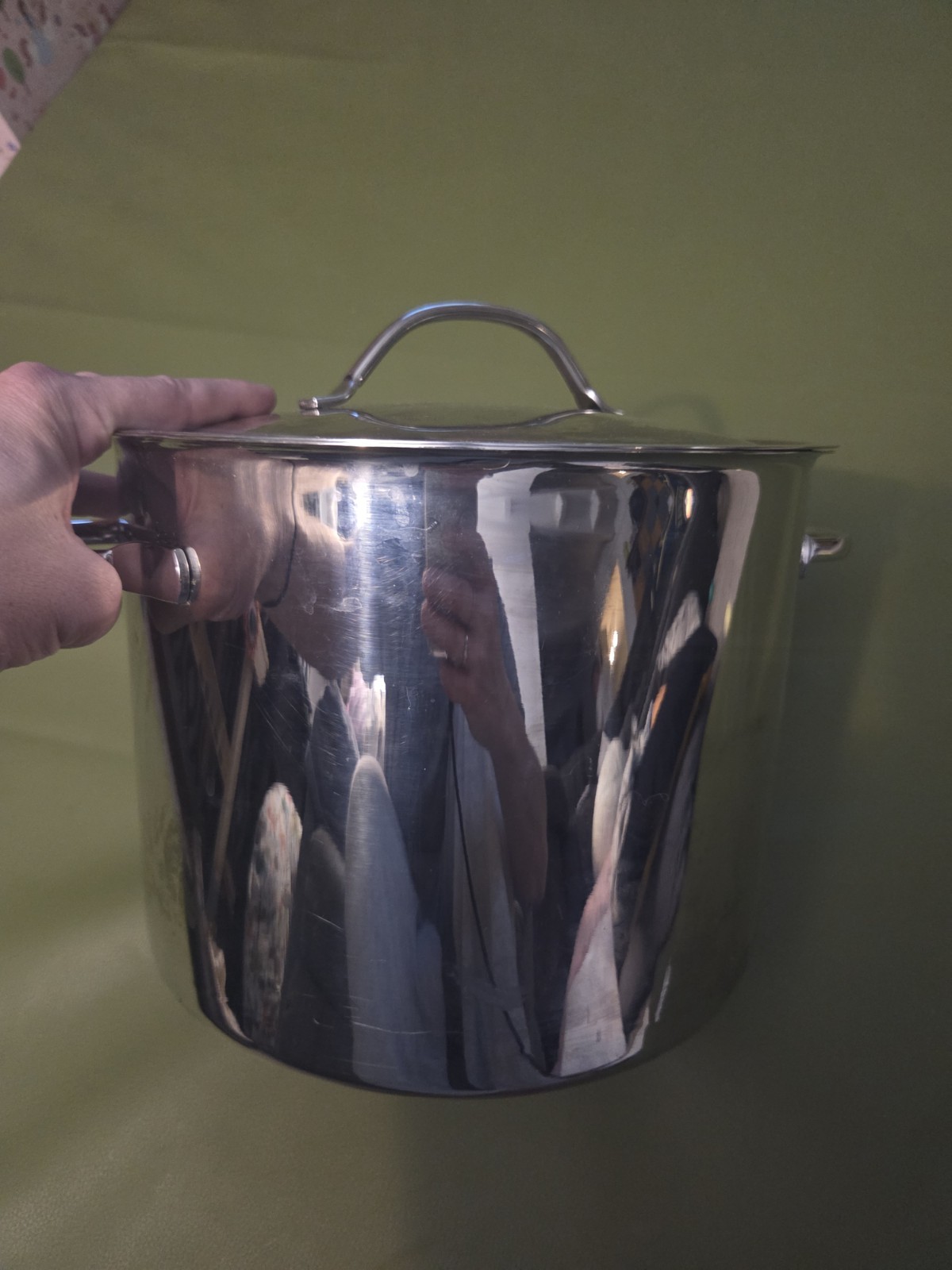 Cuisinart 9 Qt. Stock Pot Stainless Steel Stockpot w/Lid Model 966-24