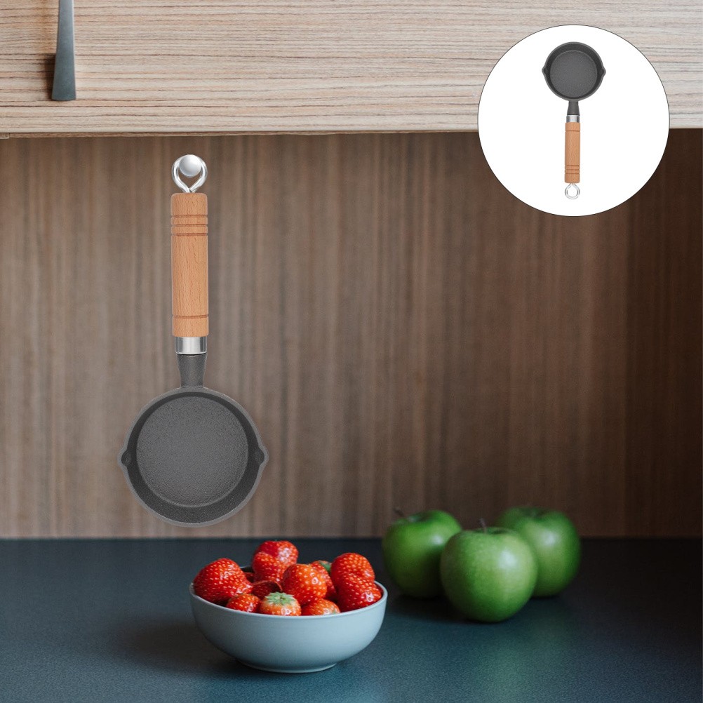 Iron Frying Pan for Household Use Non-stick Frying Pan Bake Cooker