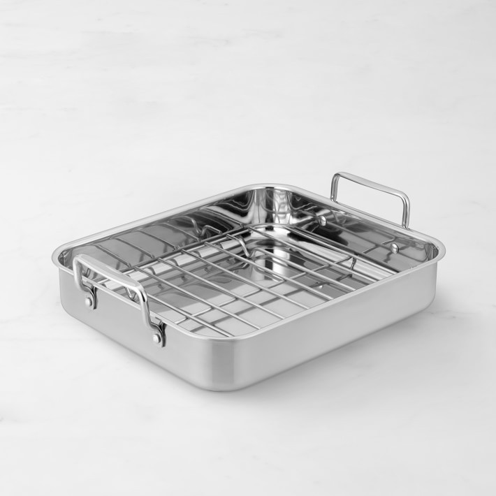 Stainless-Steel Ultimate Roasting Pan-Williams Sonoma|45060