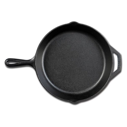 Lodge 10.25″ Preseasoned Cast Iron Skillet, Induction, Oven & Grill, 6″ Handle