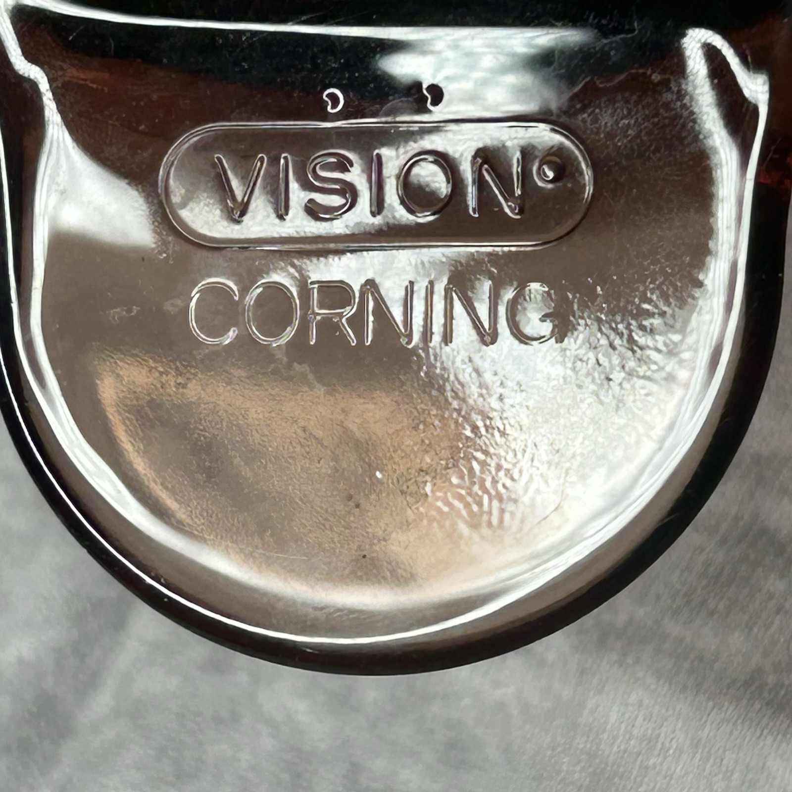 Corning Ware Vision Amber Glass Dutch Oven Stock Pot 4.5L With Pyrex Lid USA