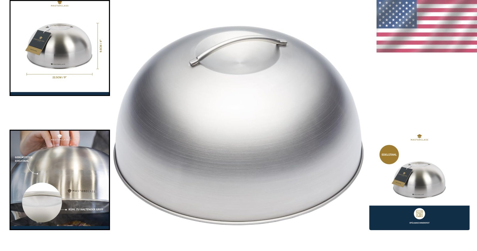 Burger Steamer Lid for Perfect Cheese Melting