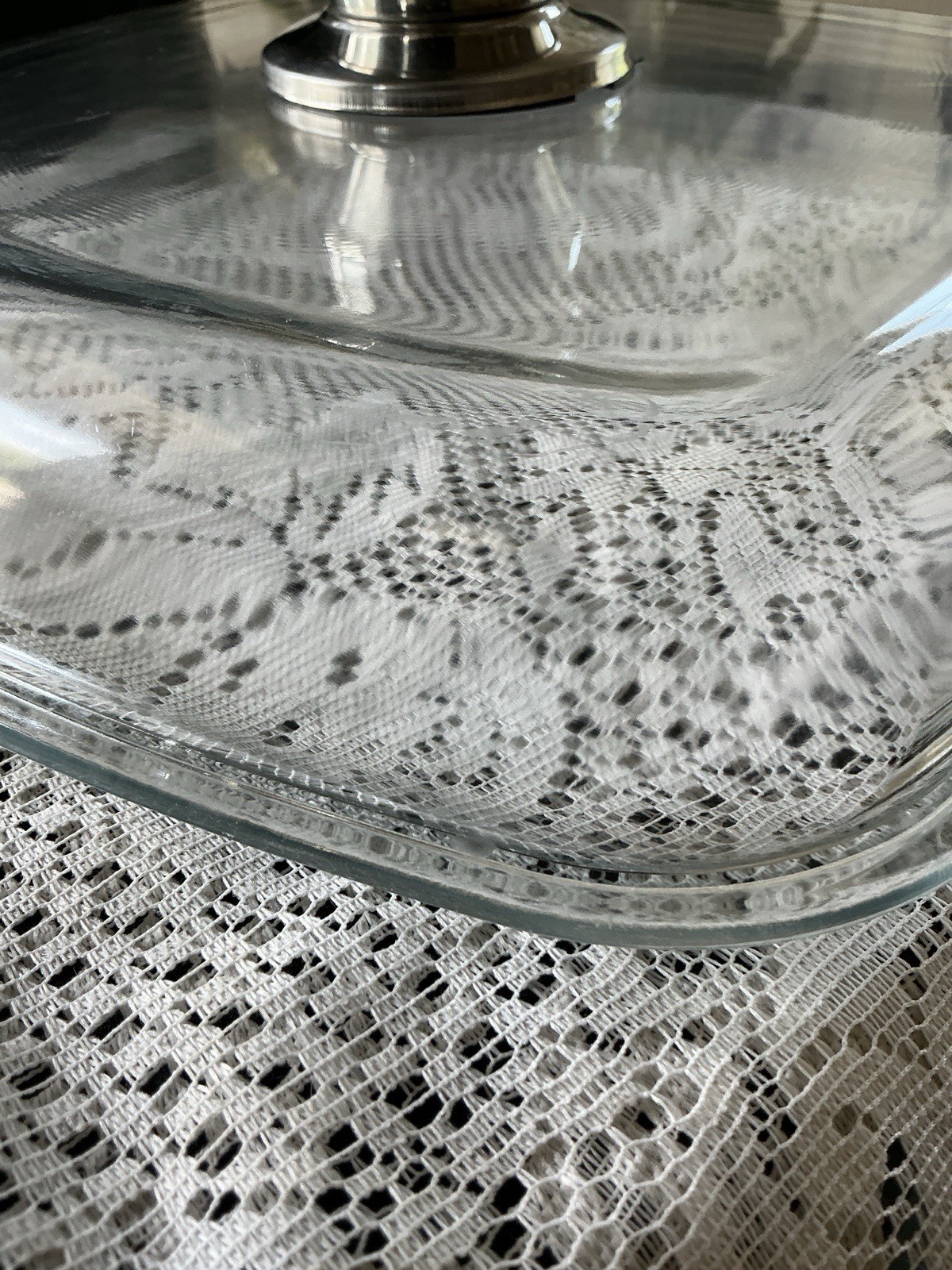 🌼 BergHOFF 10.75 “ Glass Square Cookware Lid w/ SS Knob