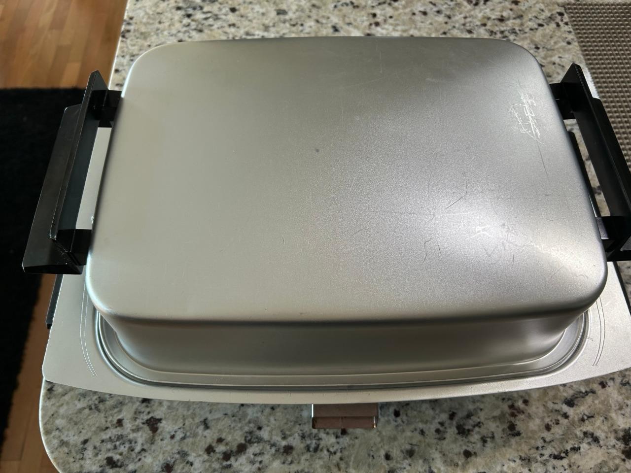 West Bend Miracle Lektro Maid 13669 Electric Skillet Tray Cutting Board