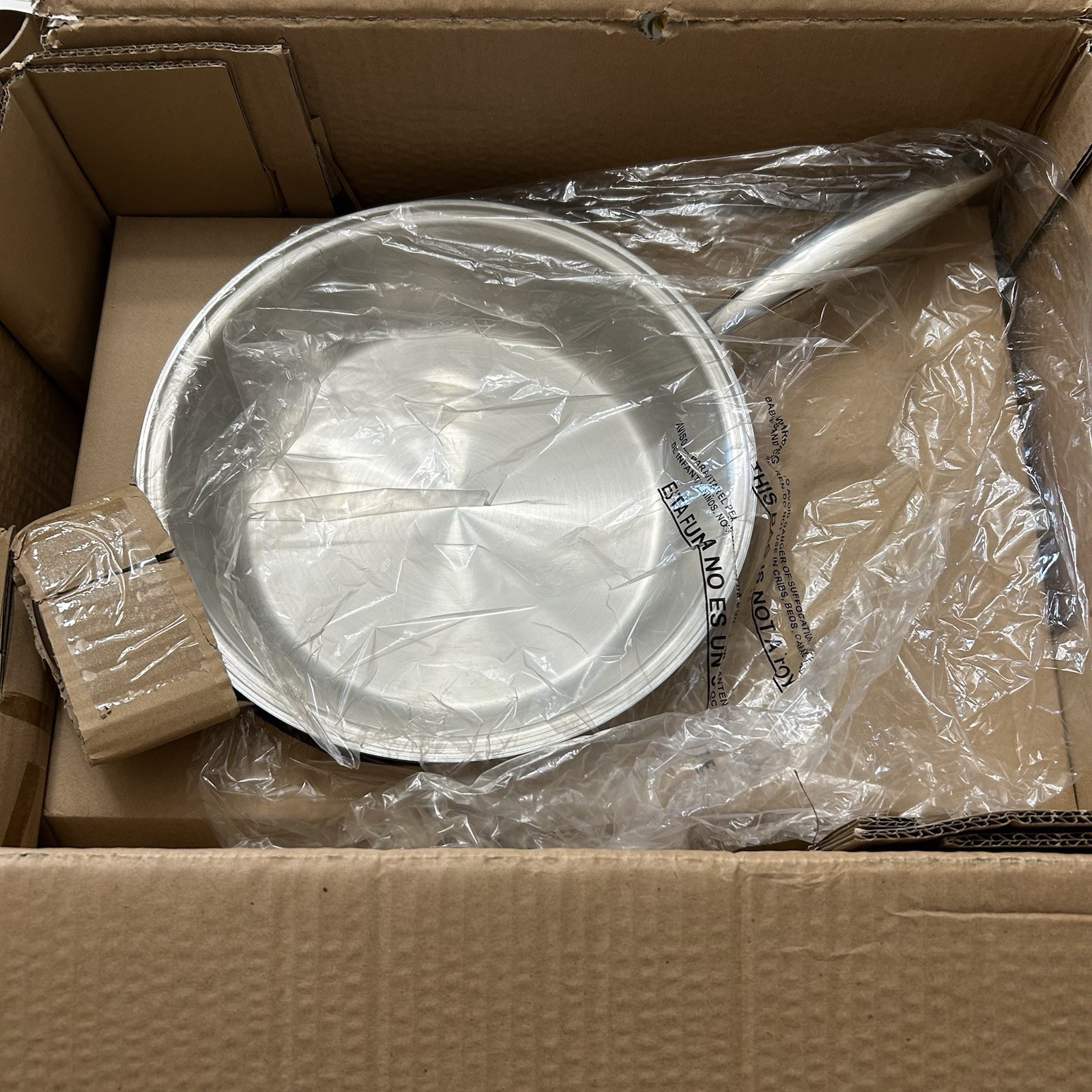 New Princess House Vida Sana 11-inch 5-Ply Stainless Steel Skillet (Item #5570)
