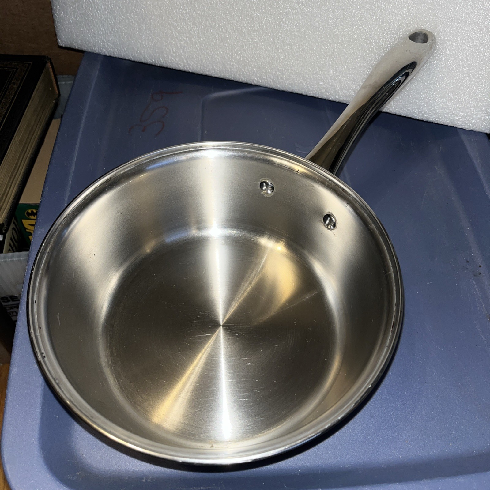Tramontina Saucepan &No Lid 18/10 Stainless Steel 20 cm Made In Brazil Very Nice
