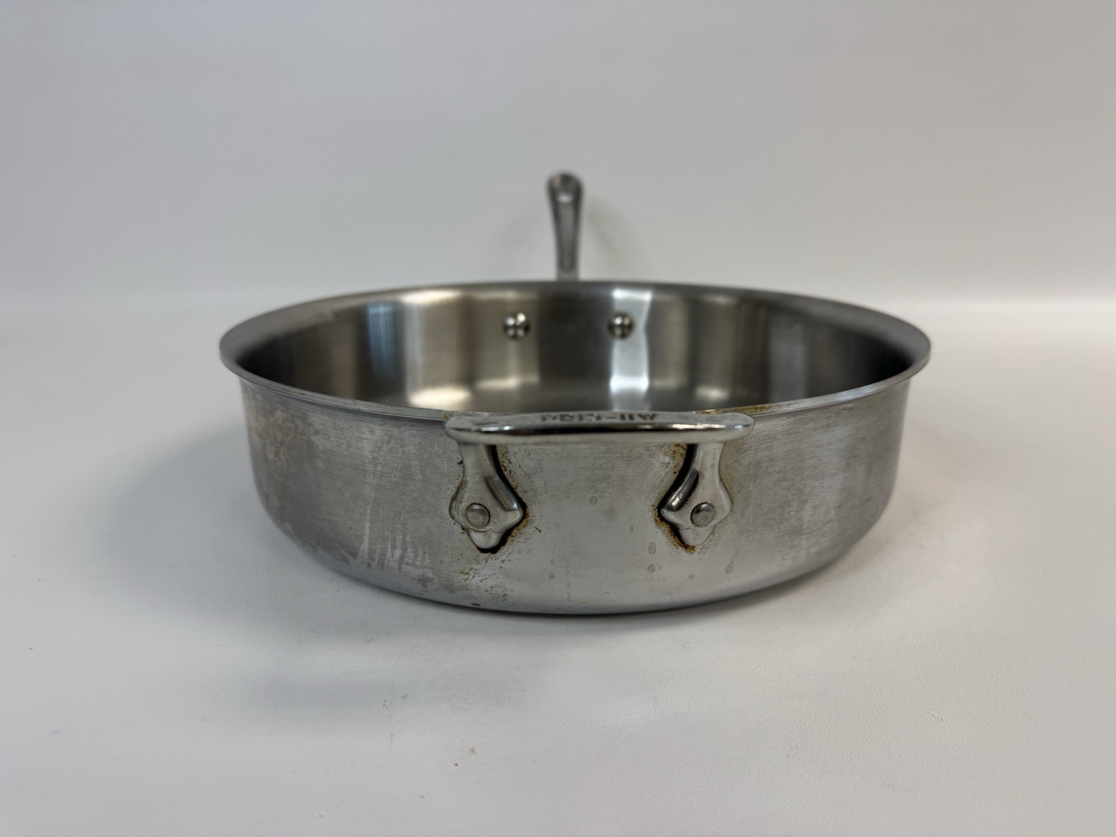 Vintage All Clad Metalcrafters MC2 Master Chef 11″ 3 Qt Saute Pan – No Lid