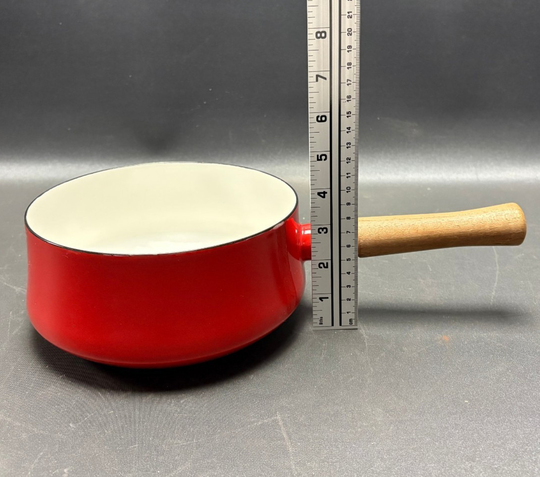 Dansk Kobenstyle Red Sauce pan, 2 Quart, MCM