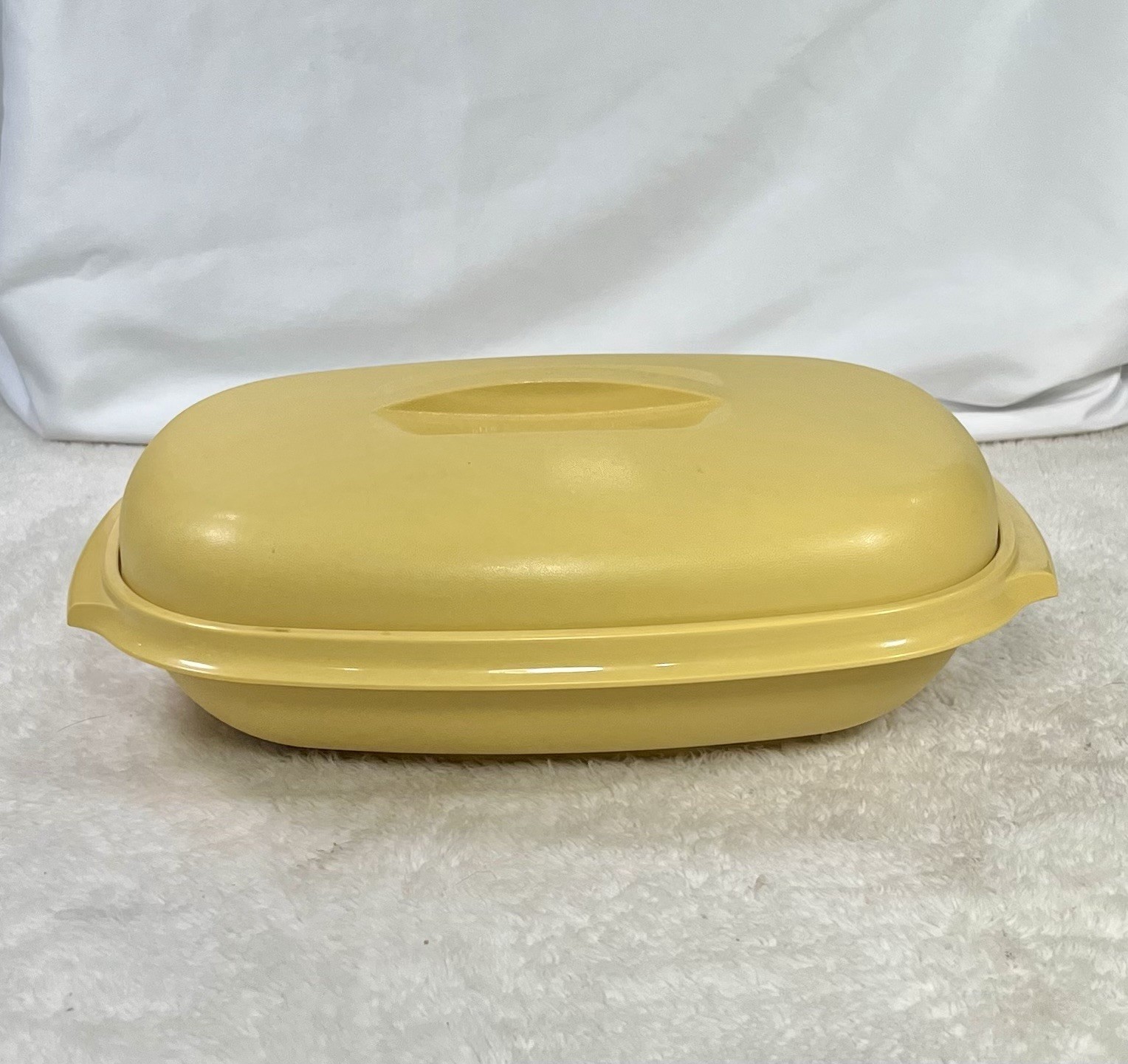Vintage Tupperware Harvest Gold Vegetable Steamer 3 Pieces