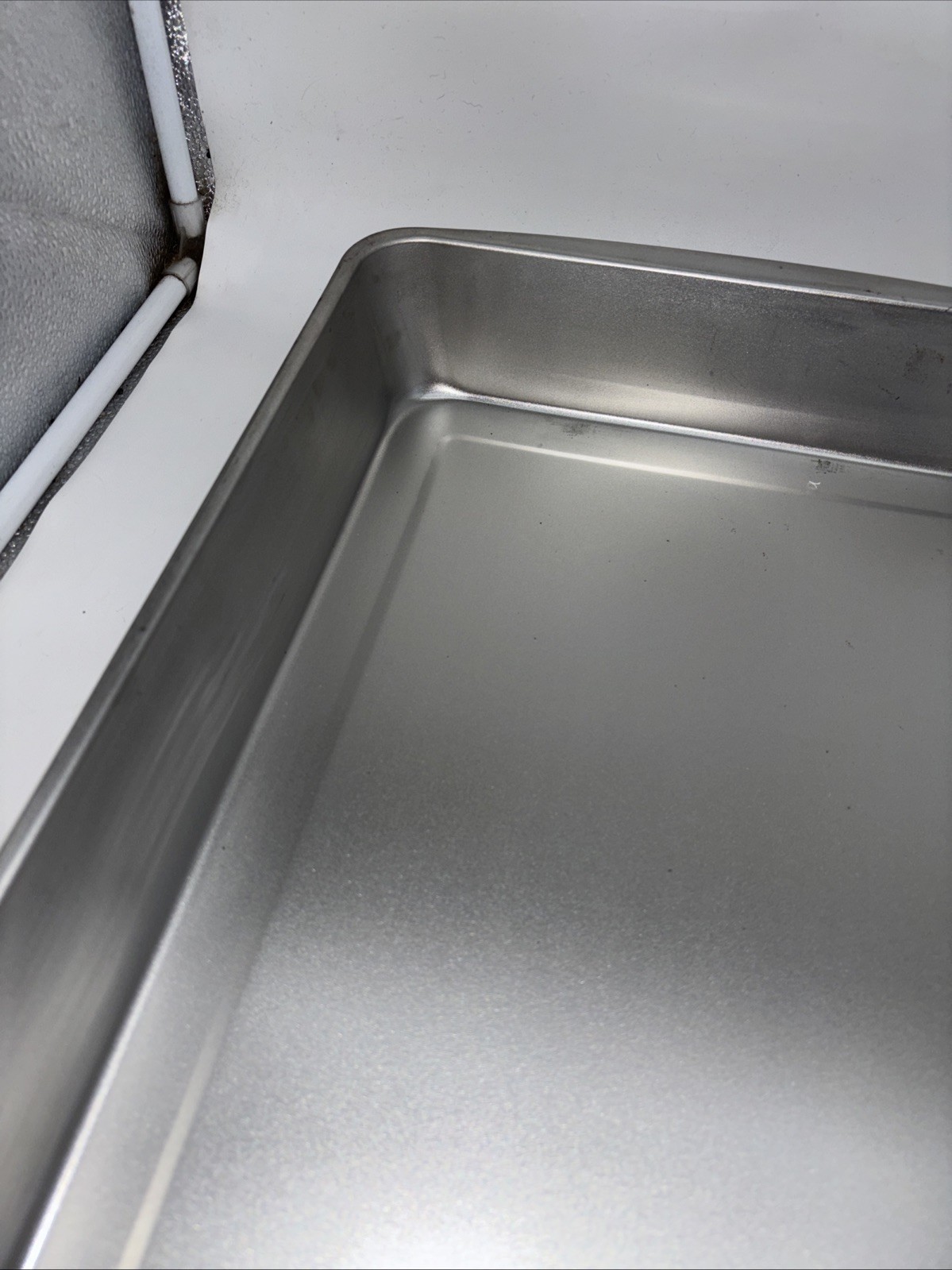 EZ Baker Large Steel bakeware Non-Stick Rack 17.2×12.7×2.7” Never Used READ