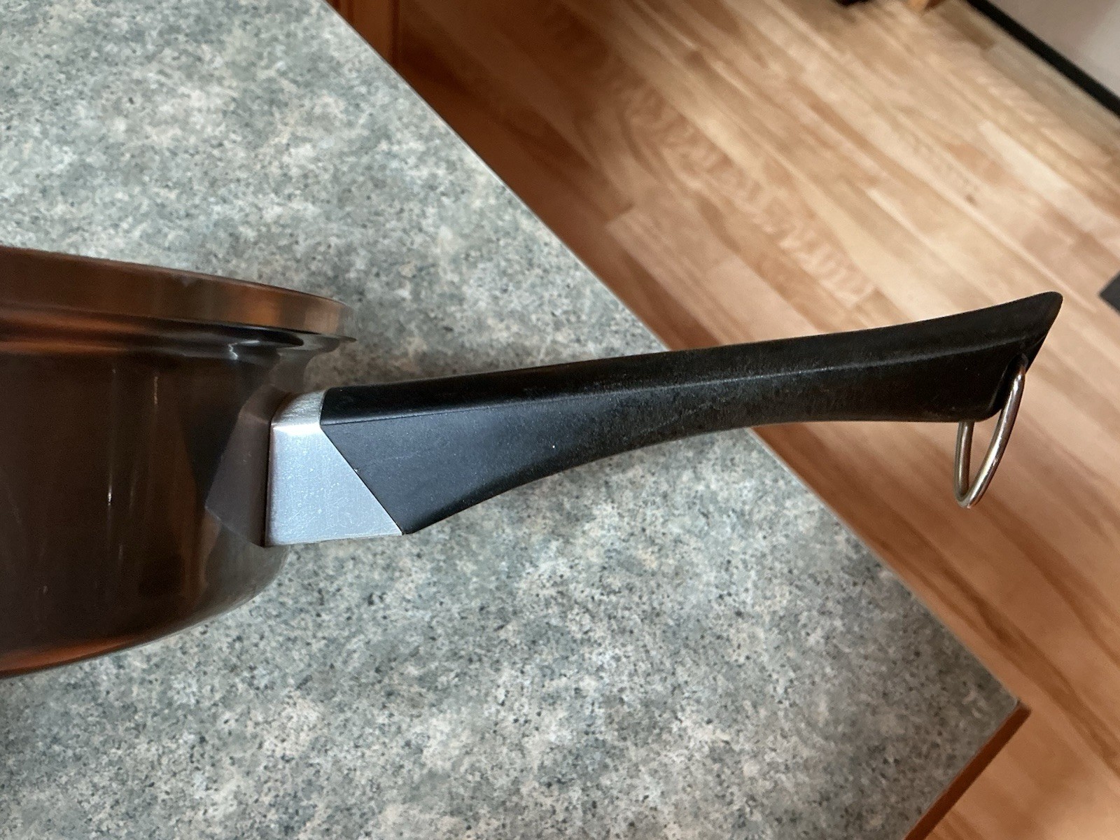 Amway Queen 18-8 Multi-PLY Stainless Steel 7 1/2″ skillet pan – made in USA.