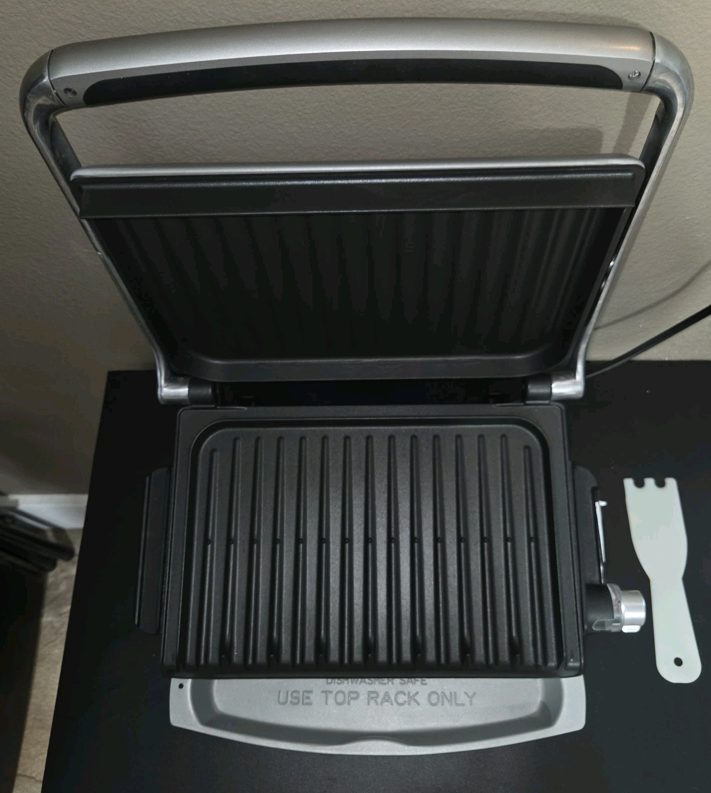 George Foreman Lean Mean Grilling Machine GR86 Drip Tray & Cleaning Tool
