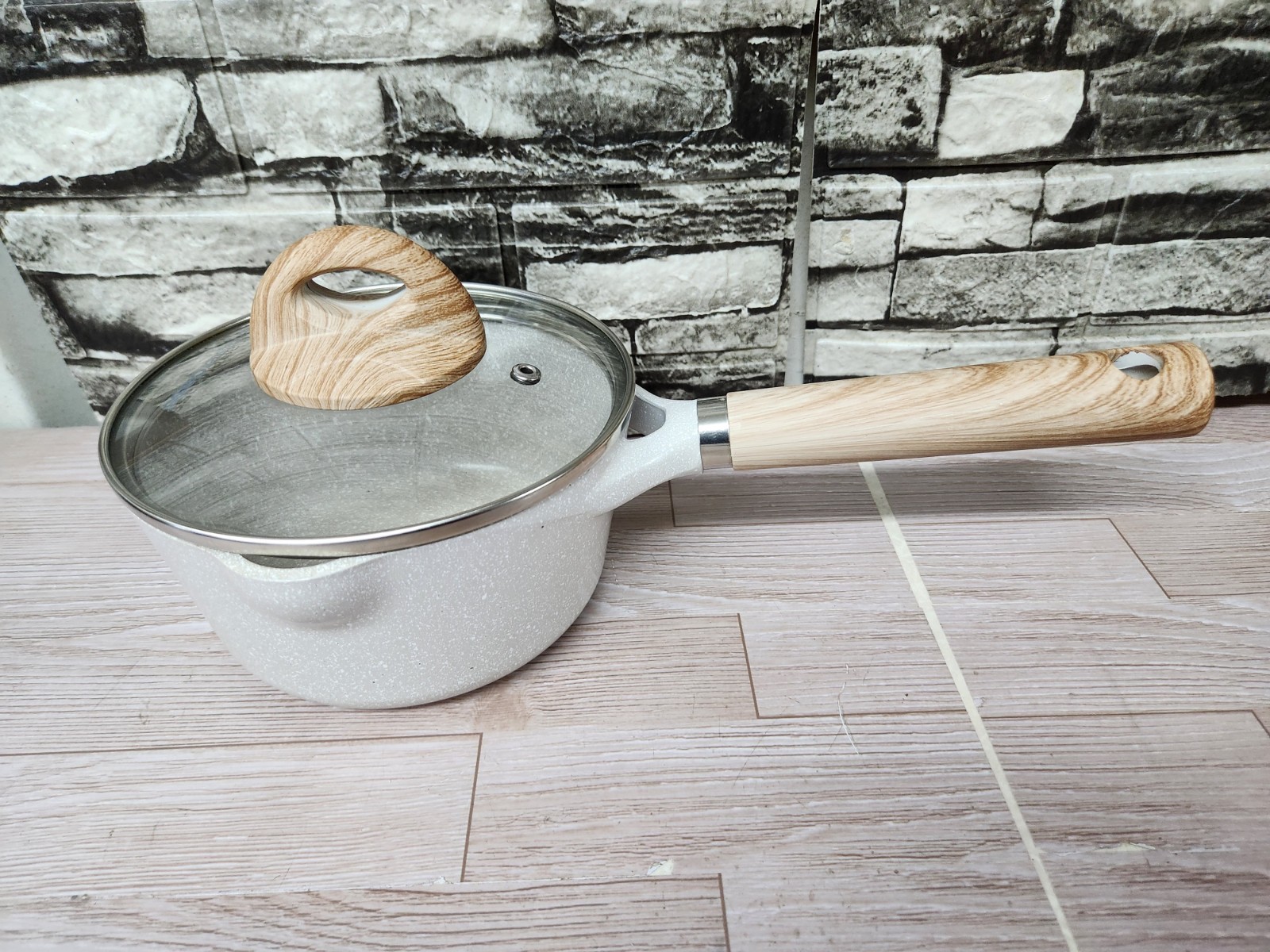 Masterclass Saucepan 1.5 Qt Casserole 6.5 Inch With Lid Premium Cookware