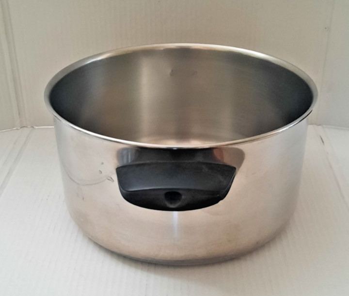Farberware Aluminum Clad Stainless 2 Qt. Double Handle Stock/Saucepan Pot w/ Lid