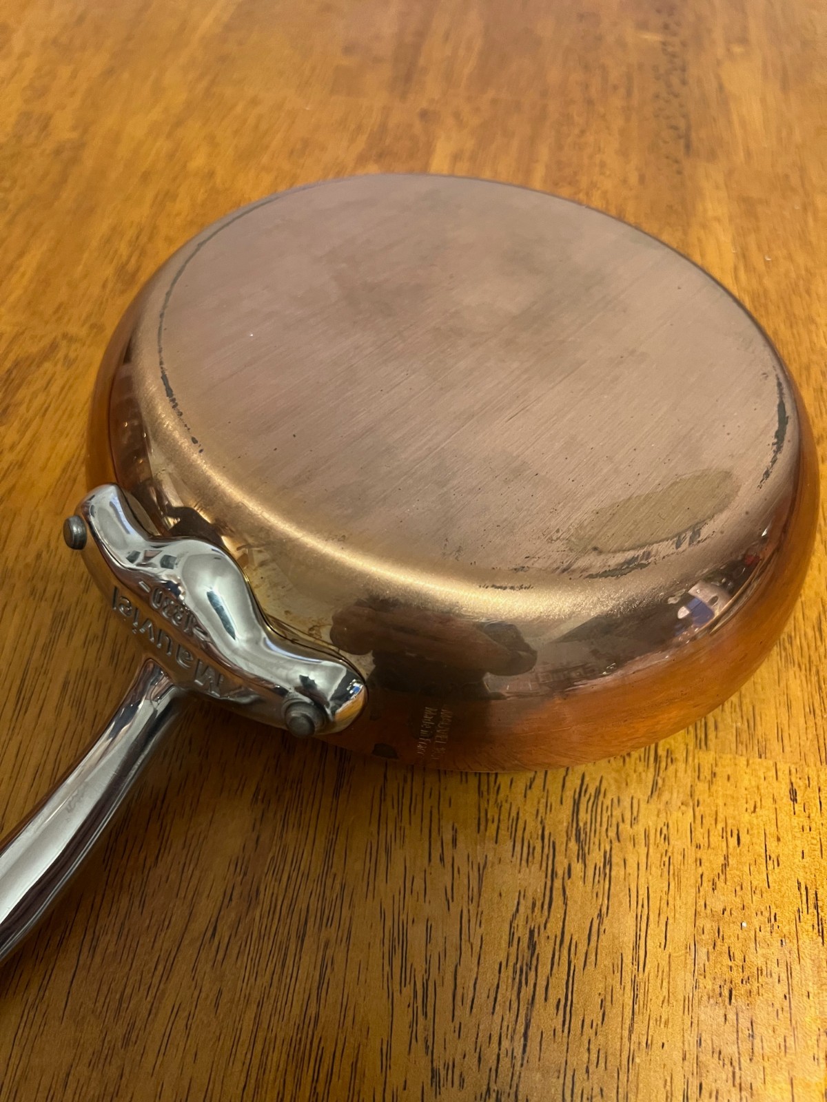 Mauviel 1830 M’150S Copper 7.9″ Frying Pan