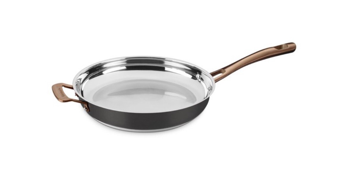 Cuisinart Onyx 12 Skillet with Helper Handle NEW