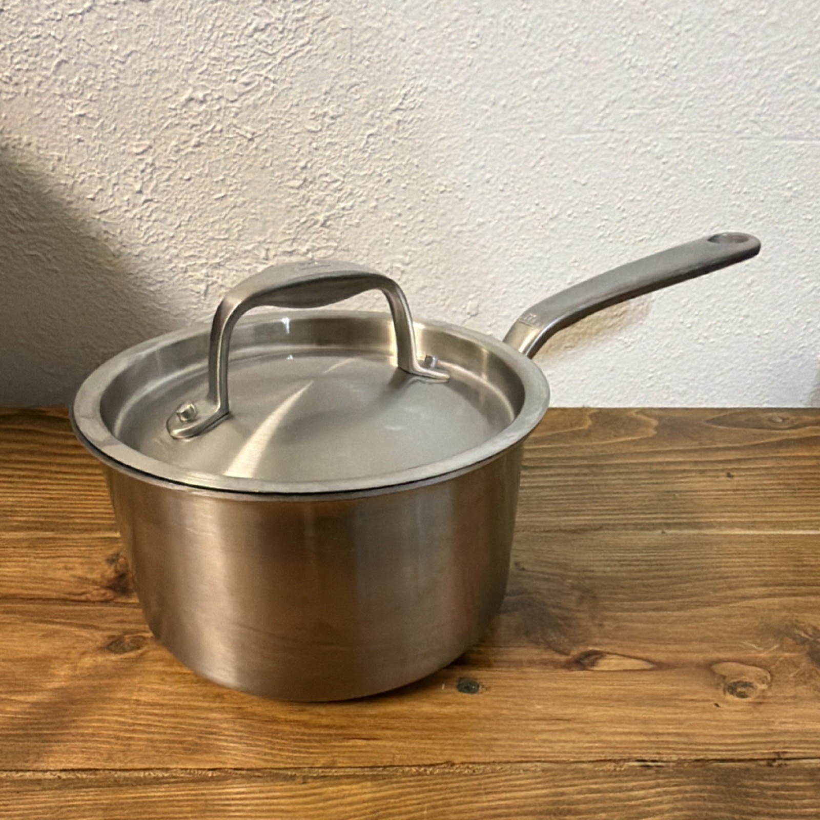 Made In 2 qt Stainless Steel Non-Stick Saucepan with Lid, Induction/Electric/Gas