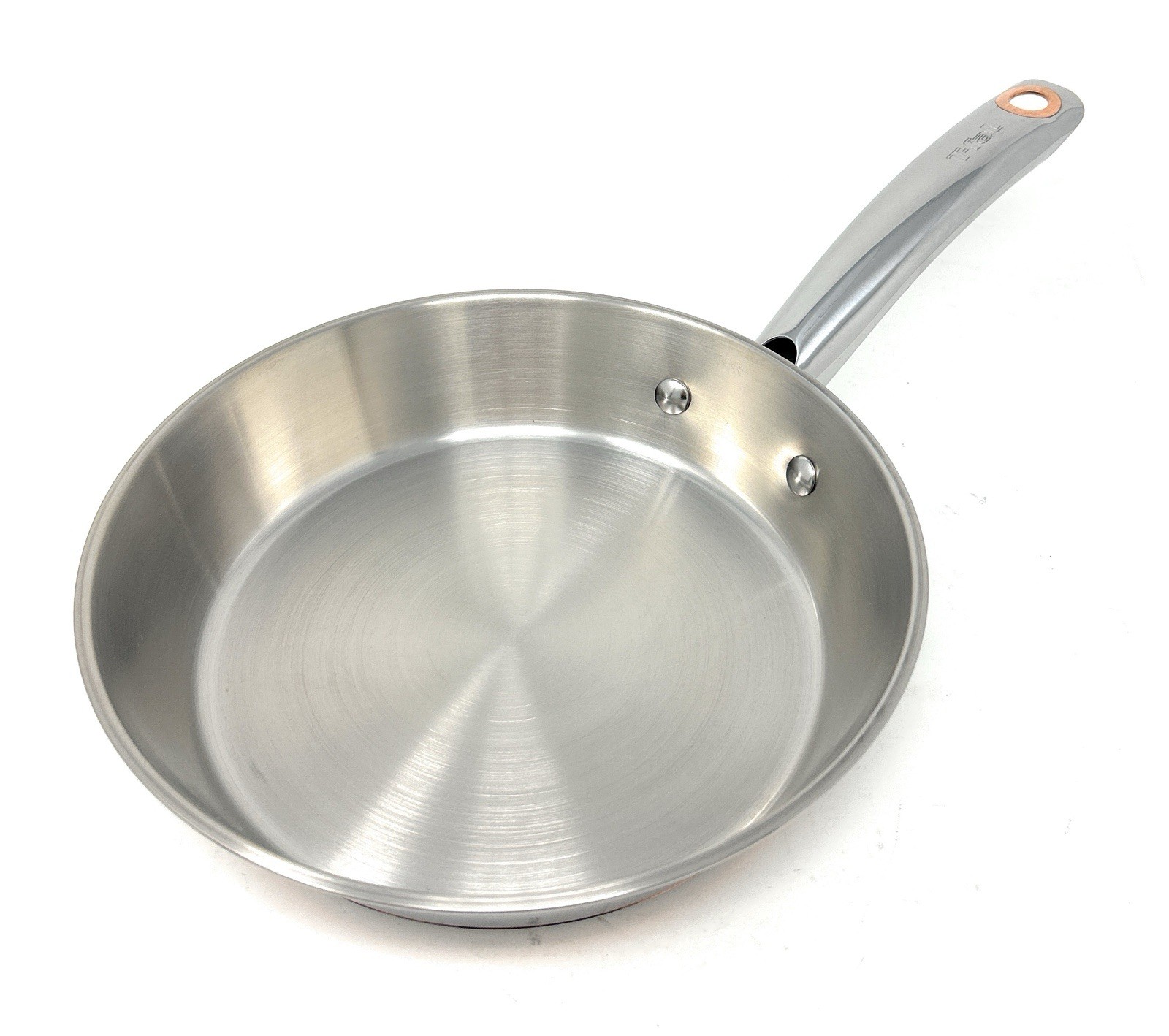 T-Fal Ultimate Stainless Steel Copper Bottom Cookware 12pc Set Induction