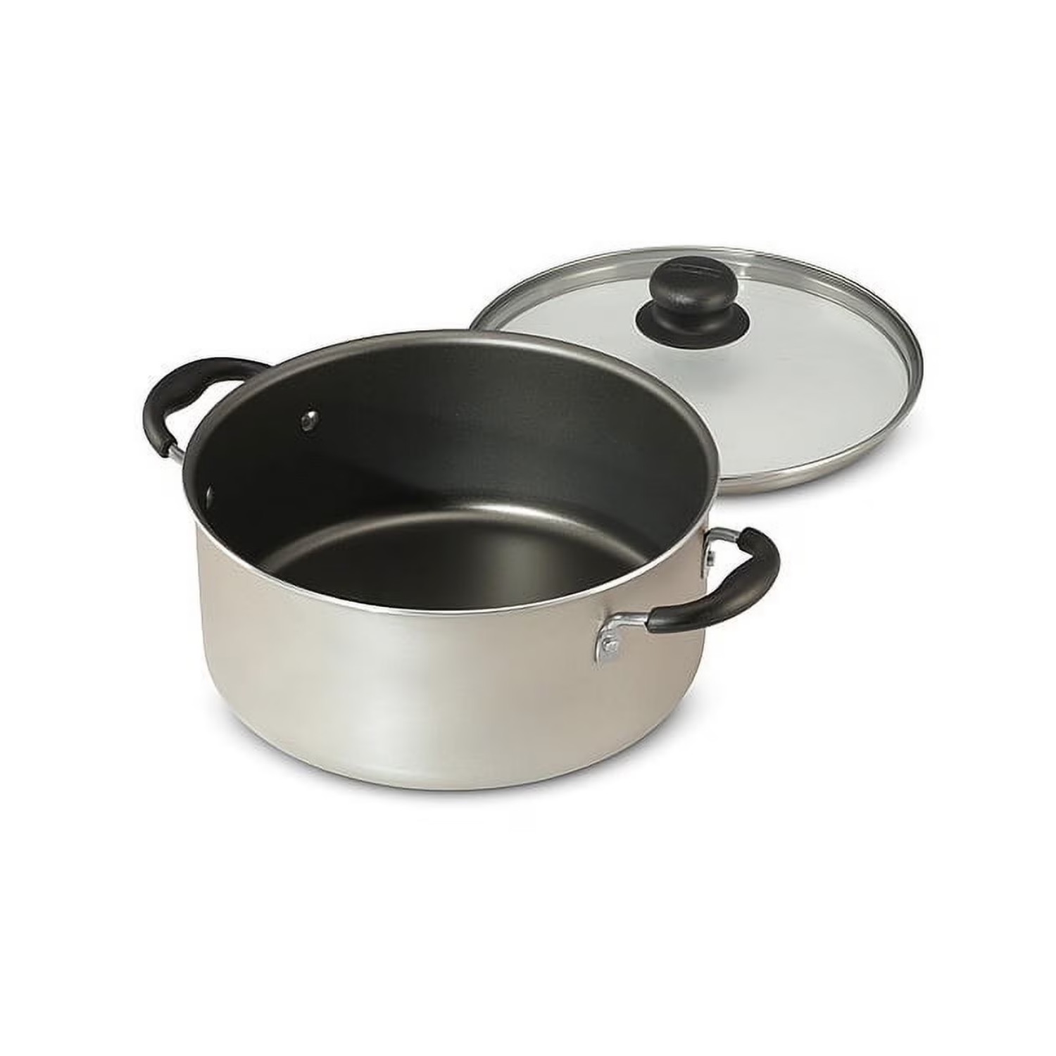 Tramontina 9 Piece Nonstick Cookware Set Pots and Pans Kitchen Cooking Champagne