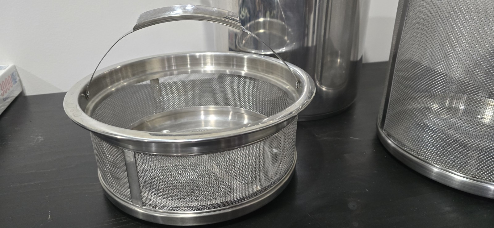 All-Clad Stainless Steel Multi Pot 3 Piece Pasta Strainer Steamer **NO LID***