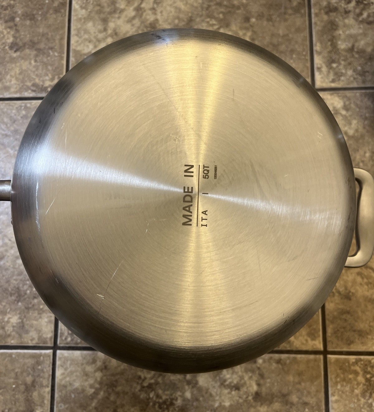Made In Cookware Stainless Clad 5QT Saucier Pot Made-In Italy 5 QT
