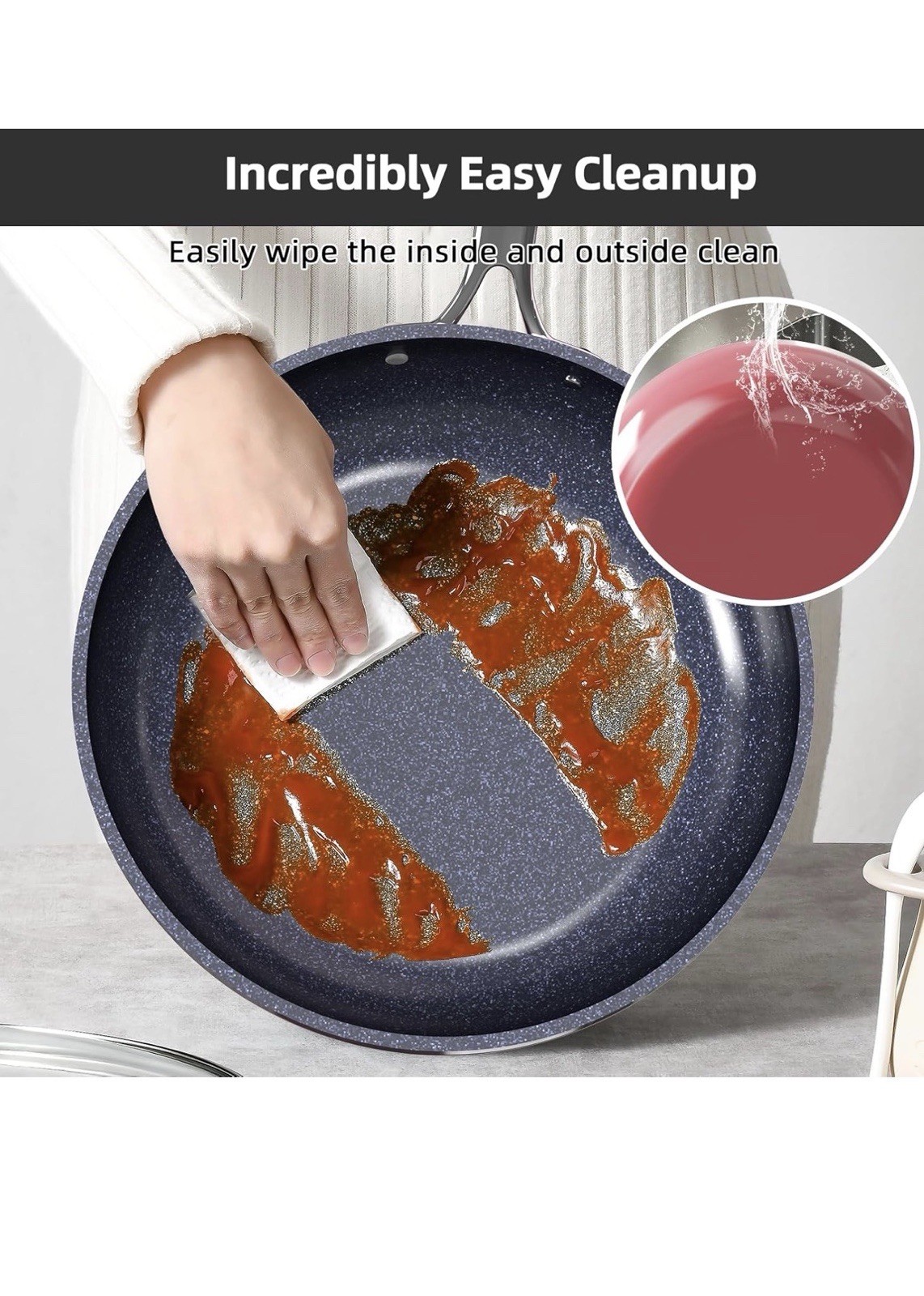 Nuwave Lux 13pc Cookware Set Forged Induction Ceramic NonStick Cinnamons Color