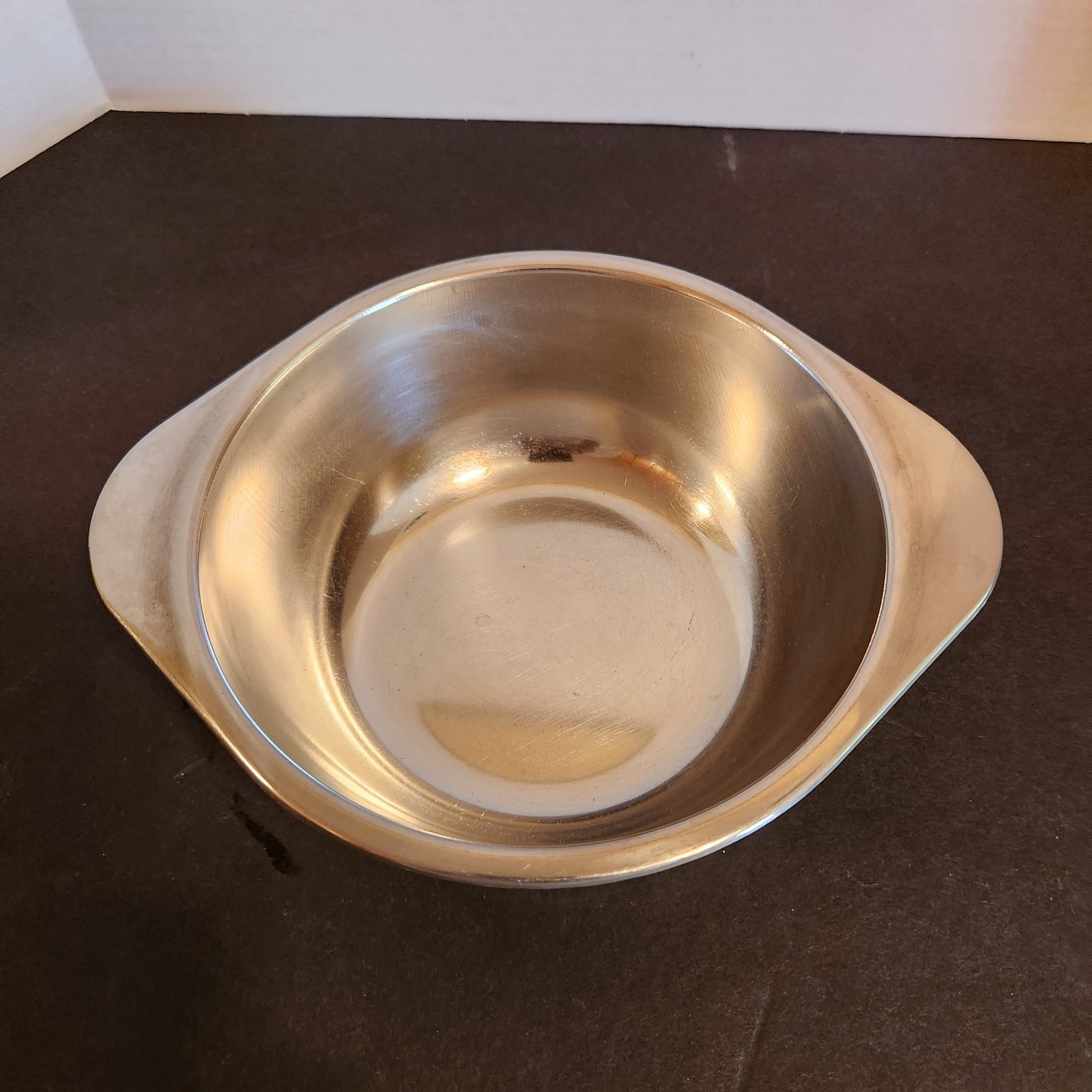 Revere Ware Stainless Double Boiler Insert 2 & 3 Quart Pots 7 1/4 x 2.5 approx