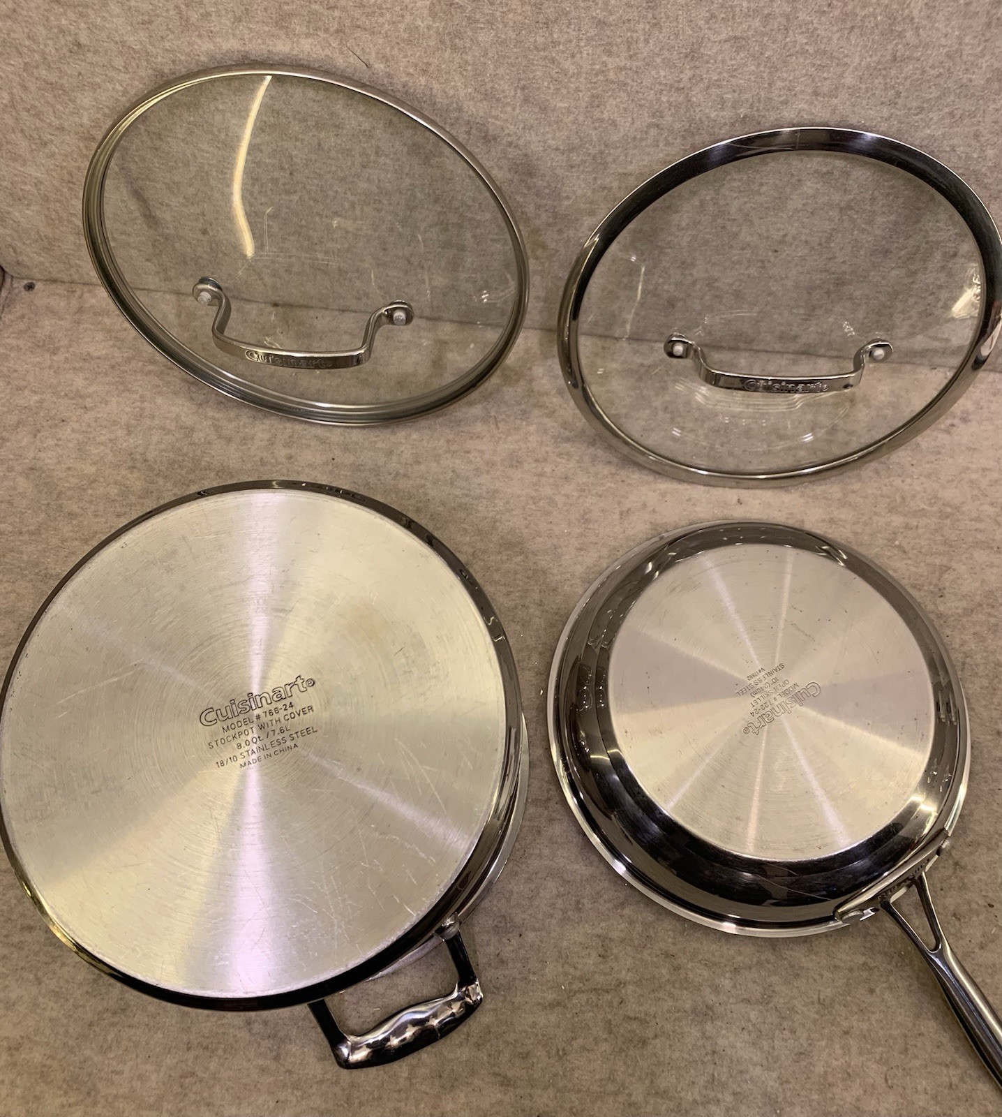 Cuisinart Chef’s Classic 4-Piece Cookware Set Stainless Steel Discontinued