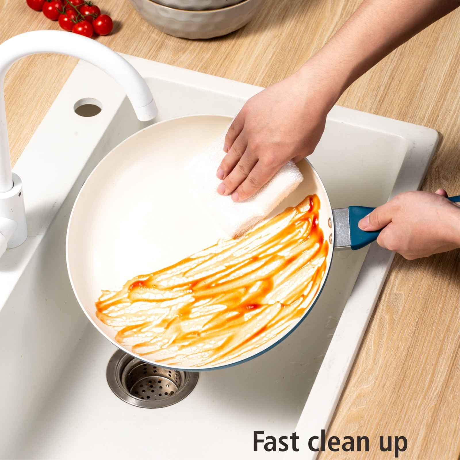 12″ Ceramic Aluminum Nonstick Frypan