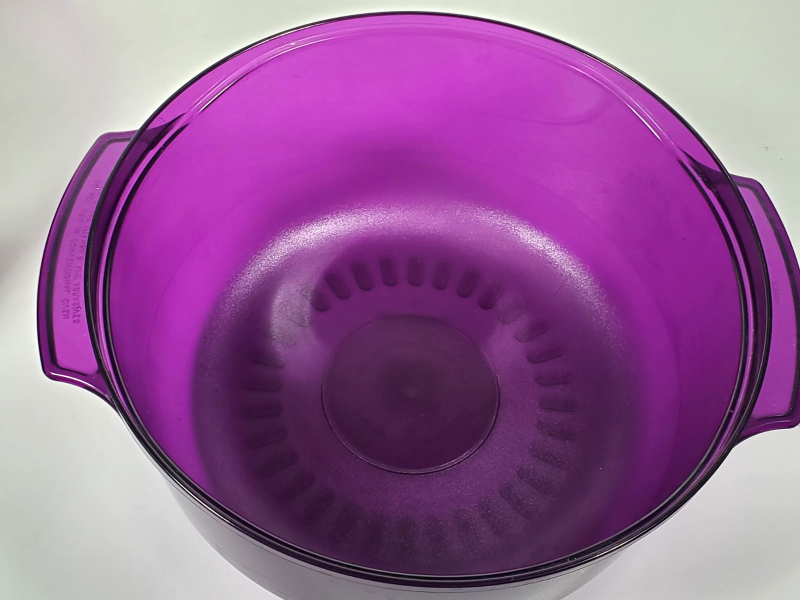 TUPPERWARE Purple Microwave Cooker Steamer 5 Pc Set