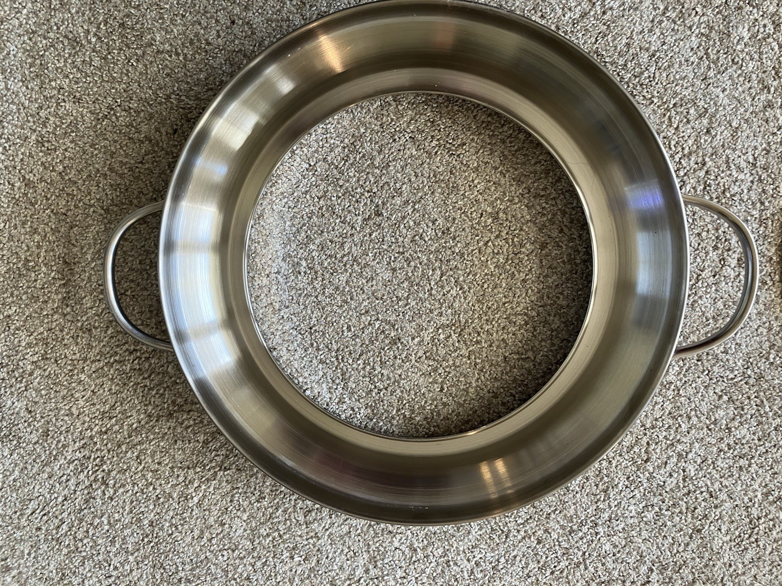 Korean Bbq Grill Pan Stainless Steel Barbecue Stove Portable Round Grill Camping