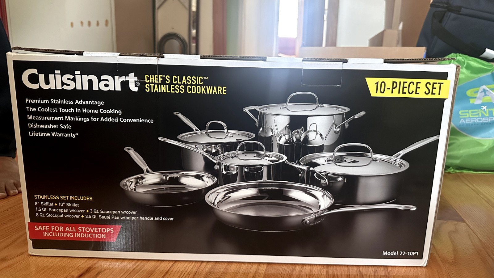 Cuisinart Chefs Classic Stainless Steel 10-Piece Set Model: 77-10P1