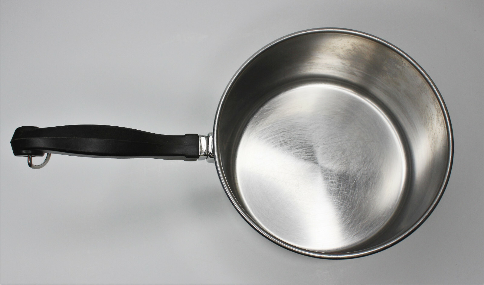 Farberware 2 QT /1.9L 18/10 Stainless Steel Sauce Pan Glass Lid Impact Bonded