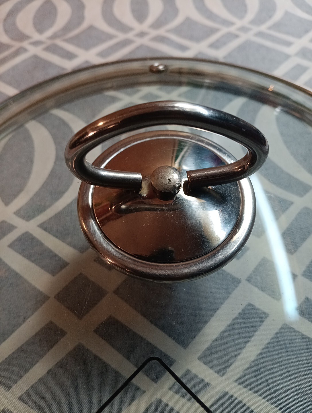 9.5″ Uniware Tempered Glass Round Pot Lid